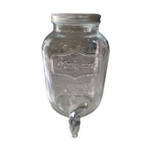 Dispenser de vidrio con canilla 4lts Aston