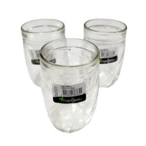 Vaso de vidrio hebras Rigolleau