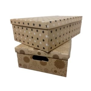 Caja para armar grande Allbox (Diseño estampado)