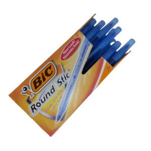 Lapicera Boligrafo Bic Round stic azul