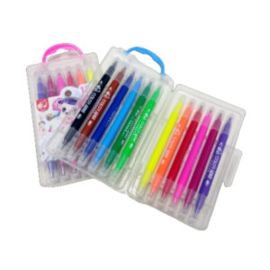 Set × 12 marcadores de colores doble punta