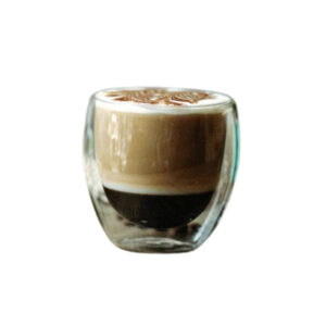 Taza doble vidrio baja sin asa 150ml