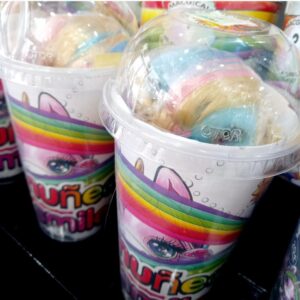 Muñeca smile vaso