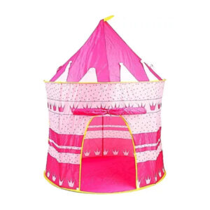 Carpa infantil castillo desmontable rosa