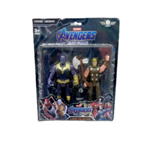 Set x 2 Avengers muñecos