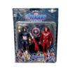 Set x 2 Avengers muñecos