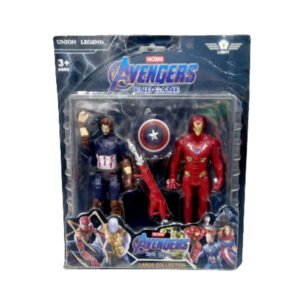 Set x 2 Avengers muñecos