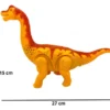 Dinosaurio cuello largo luz y sonido