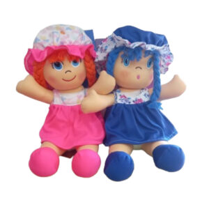 Bebe muñeca kelwin sombrero trenzas mediana