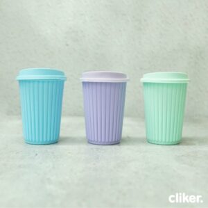 Vaso starbucks rayado pastel cliker