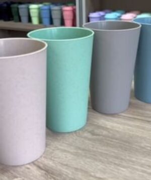 Vaso plastico bambu cliker