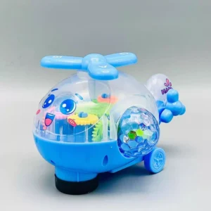 Helicóptero electrónico musical infantil