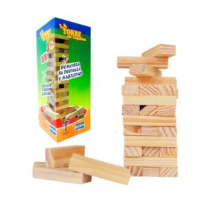 Jenga en madera 36 piezas