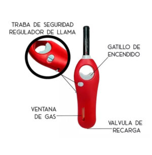 Chispero recargable mediano macao