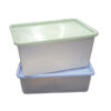 Contenedor hermetico rectangular 14lts. Dif plast grande
