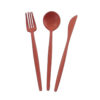 Set cubiertos plasticos x 3un.