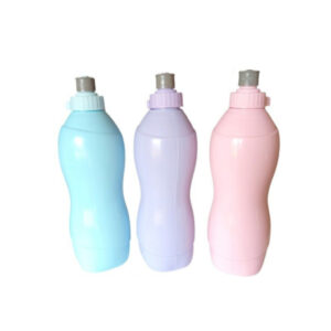 Botella plastica pull up 300ml crom