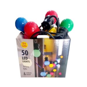 Guirnalda luces led multicolor 10 focos