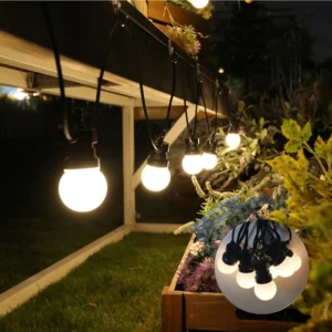 Guirnalda luces led calidas 10 focos