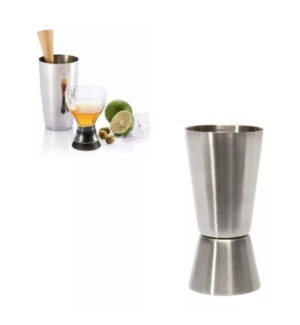 Vaso medidor dispensador cocteleria acero inox