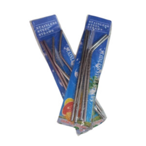 Set Sorbetes acero inoxidable y limpia bombillas