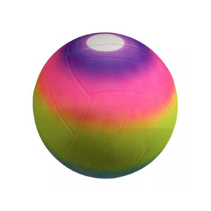 Pelota de goma multicolor