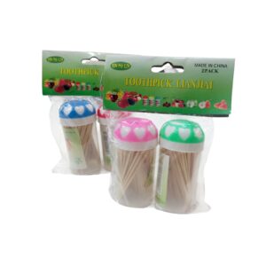 Palillos bambu – escarbadientes x 2