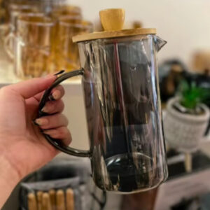 Cafetera de vidrio francesa 600ml