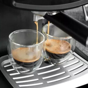 Taza doble vidrio baja sin asa 150ml