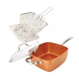 Sarten copper cuadrada recubrimiento de cobre