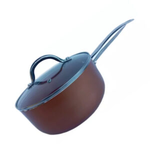 Cacerola con mango 20cm recubrimiento de cobre