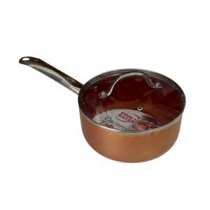 Cacerola con mango 20cm recubrimiento de cobre