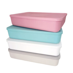 Caja organizadora con tapa kuma Home baja