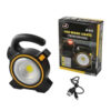 Lampara Led Linterna Recargable Usb Panel Solar