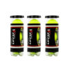 Kit x 3 pelota entrenamiento tennis welkin