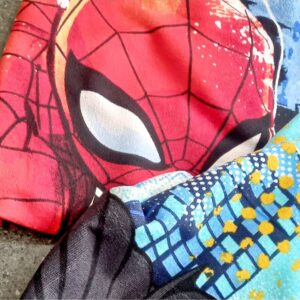 Toallón super heroes