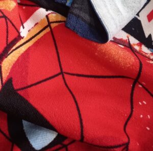 Toallón super heroes
