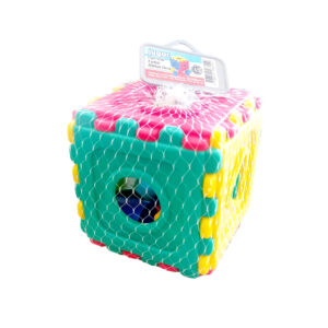 Cubo didáctico plastico jug.ar