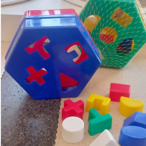Hexágono didáctico plastico jug.ar