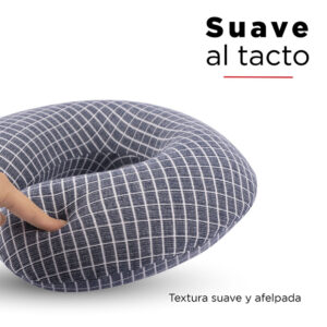 Almohada de viaje lisa
