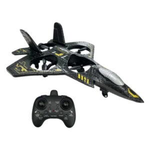 Avion Dron Jet X24 A Control Remoto Sensor De Gravedad 360o Negro