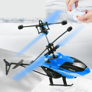 Helicóptero dron Control Remoto Recargable Con Luz Juguetes Niños