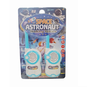Walkie talkie astronauta azul