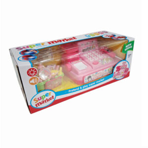 Caja registradora infantil con microfono