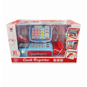 Caja registradora infantil con microfono