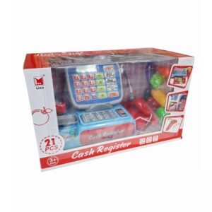 Caja registradora infantil con microfono