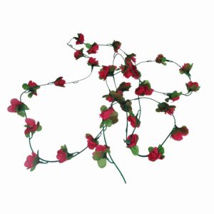 Enredadera tira de flores artificial simple