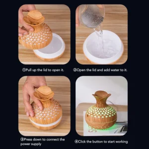 Difusor de aroma humidificador