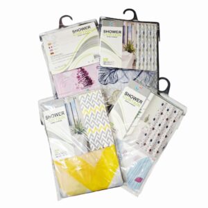 Cortina para baño estampada