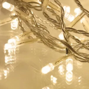 Luz led calida 6mts a pila